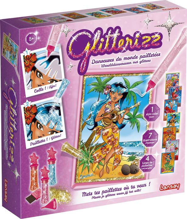 Actual product image Glitteriz Glitterizz Danseuses Du Monde Pailletees (Fr-Nl)