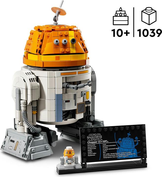 Produktbild LEGO Astromech-Droide Chopper (C1-10P) (75416, LEGO Star Wars)