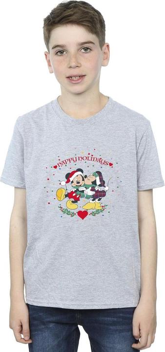 Immagine prodotto Disney Mickey Mouse Mickey Minnie Christmas Maglietta Ragazzi (128)