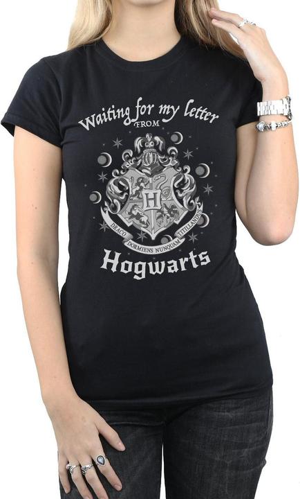 Actual product image Womens/Ladies Waiting For My Letter Hogwarts Cotton T-Shirt (L)