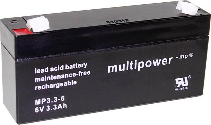 Actual product image Multipower MP3,3 - 6 (1 pcs., Device specific, 3300 mAh)