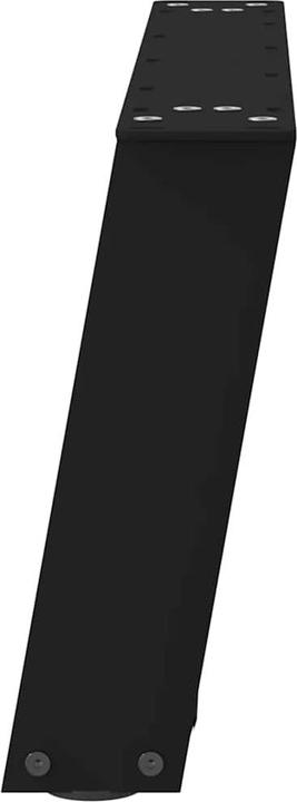 Image du produit VidaXL Pieds de table basse en U 2 pcs. noir 70x(30-31) cm acier Pied de table