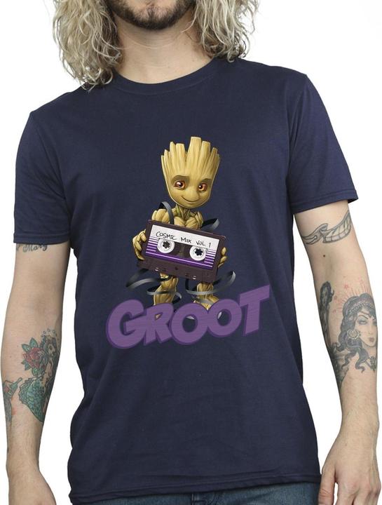 Produktbild Guardians of the Galaxy Groot Casette TShirt (M)