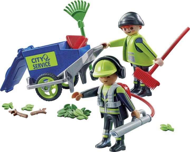 Immagine prodotto Playmobil Stadtreinigung mit E-Fahrzeug (71434, Playmobil Città d'azione)