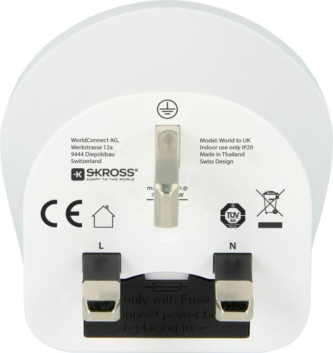 Actual product image Skross World to USA
