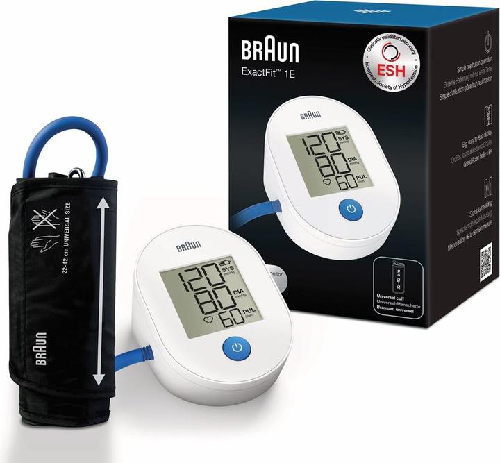 Actual product image Braun ExactFit blood pressure monitor 1E (1 pc) (Blood pressure monitor upper arm)