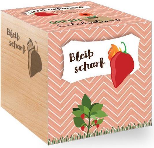 Produktbild Feel Green Ecocube Green Celebrations - Chili Habanero (Pflanzensamen)