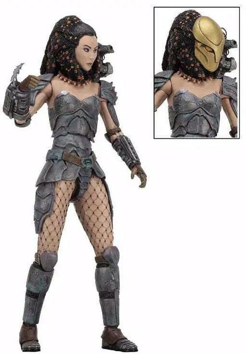 Actual product image Bandai NECA Predator Series 18 Machiko Noguchi Action Figure (Ultimate Body)