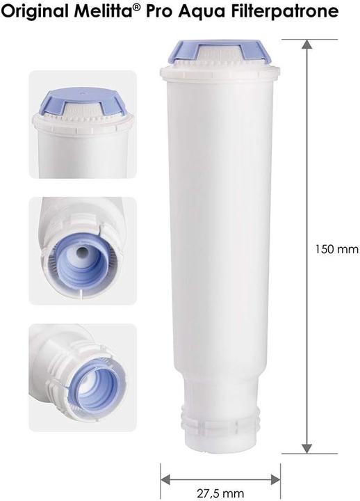 Image du produit Melitta Cartouche filtrante Pro Aqua (3 x)