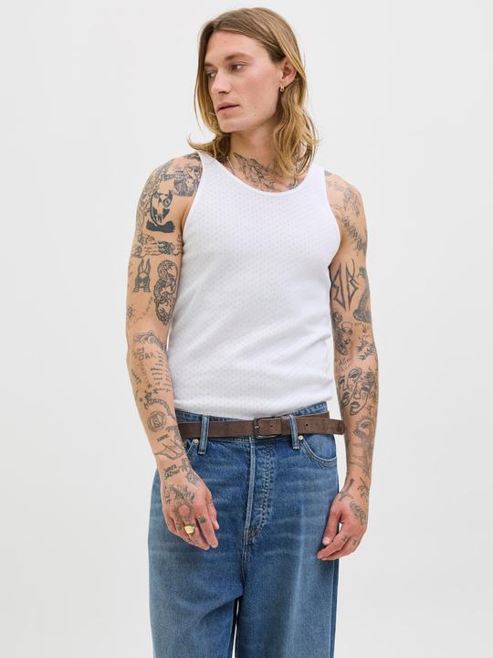 Produktbild Jack & Jones Einfarbig Rundhalsausschnitt Tanktop Tanktop (XS)