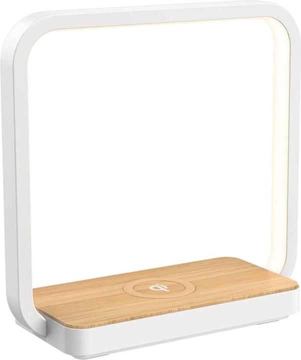 Produktbild Wilit 2er-Set Wireless Charging Qi-Ladestation, Nachttischlampe LED, 5 Watt