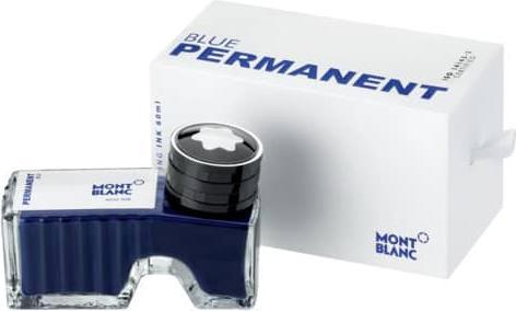 Produktbild Montblanc Tinte 60ml 128195 Permanent Blue (Tintenfass, Blau)