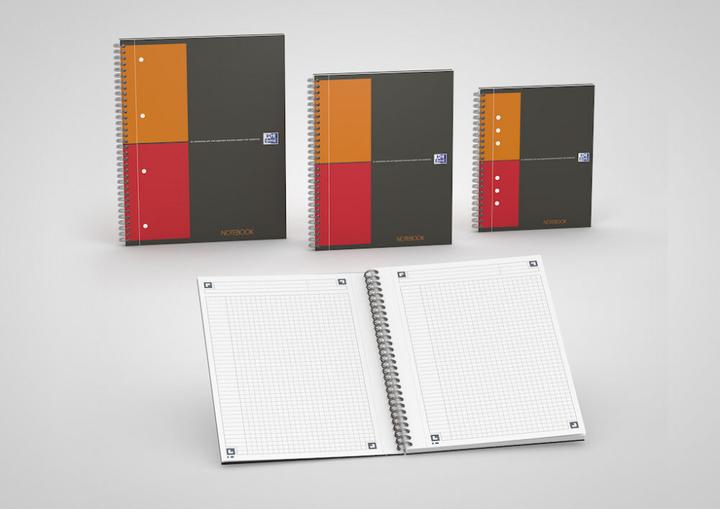 Produktbild Oxford International Notebook (B5, Kariert, Weicher Einband)
