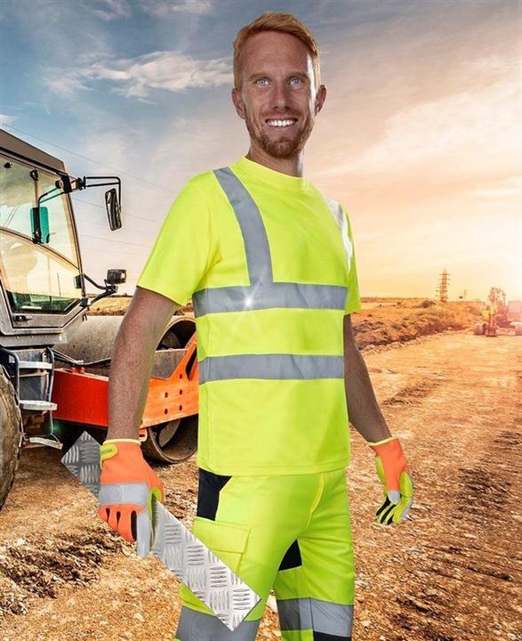 Produktbild Ardon T-SHIRT HI-VIZ REF101 YELLOW M (M)