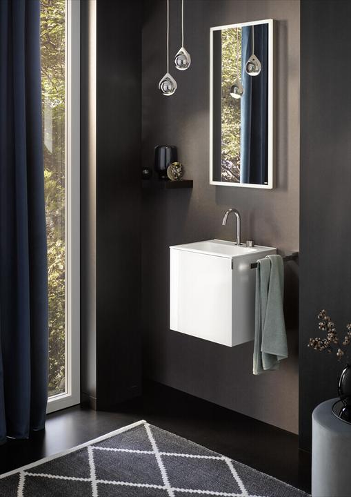 Image du produit Emco Evo 400 lavabo, 400x320mm, sans trop-plein, pour meuble bas Evo 400, 95771144 (320 mm, 400 mm)