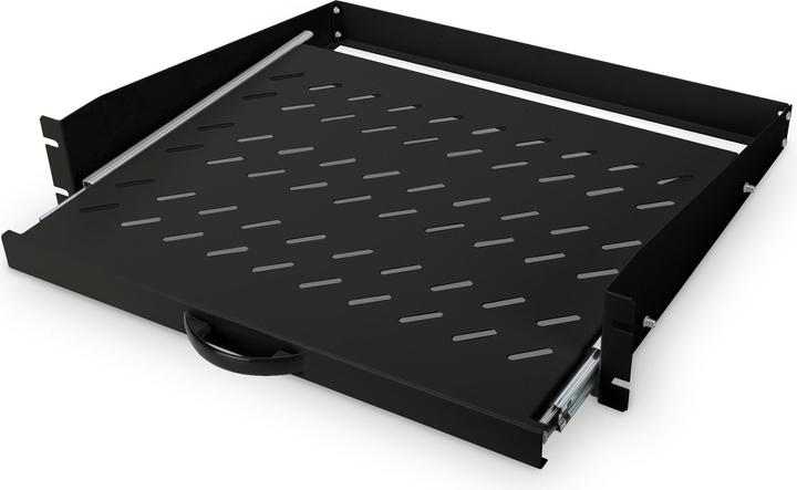 Digitus Ripiano estraibile per installazione fissa sulle guide anteriori da 483 mm (19")