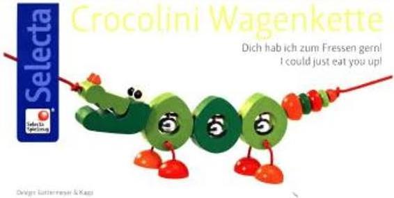 Actual product image Selecta Spielzeug Carriage chain Crocolini