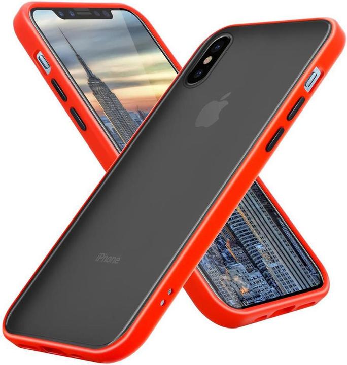 Actual product image Cadorabo Hybrid Matt Cover (Apple iPhone X)