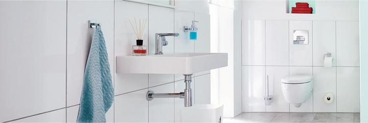Image du produit tesa EKKRO Distributeur de rouleaux de papier toilette de rechange avec solution adhésive sans perçage