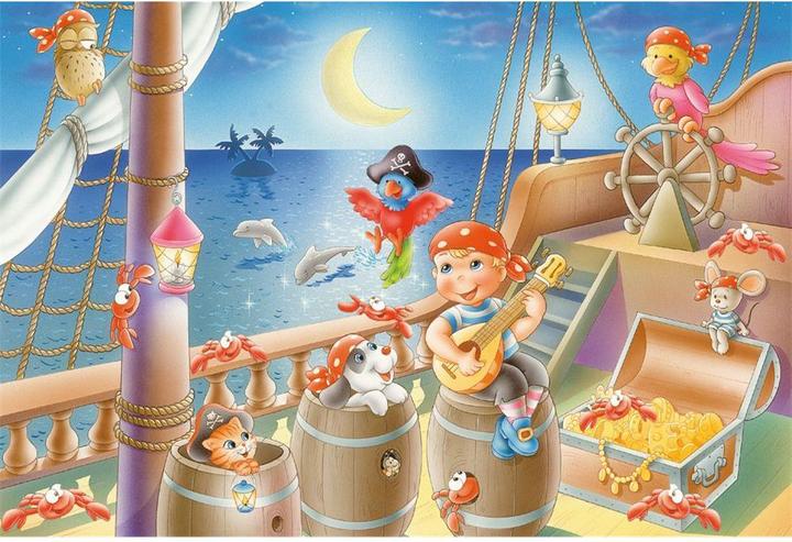 Immagine prodotto Schmidt Spiele Banda di pirati 3x48 parti (144 pezzi)