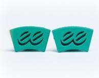 Produktbild Cane Creek eeLogo, 2 Stück, dark green, eeBrake Bremse