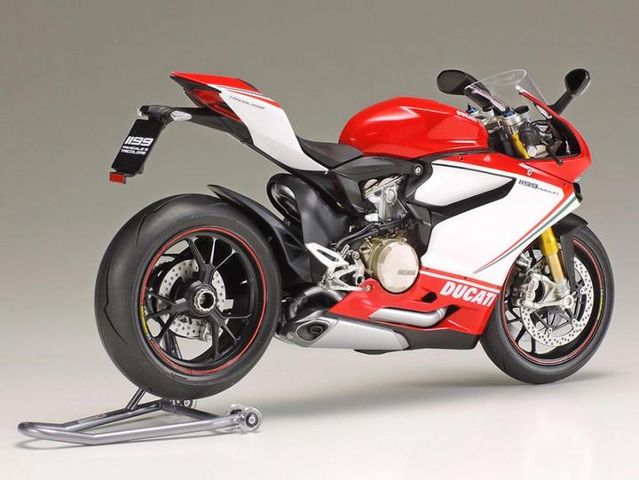 Image du produit Tamiya Modèle réduit de moto 1:12 Ducati 1199 Panigale S Tricolore