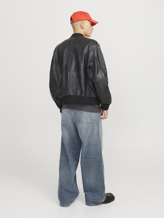 Image du produit Jack & Jones Joraustin Leather Bomber Jkt Styd Aw24 (M)