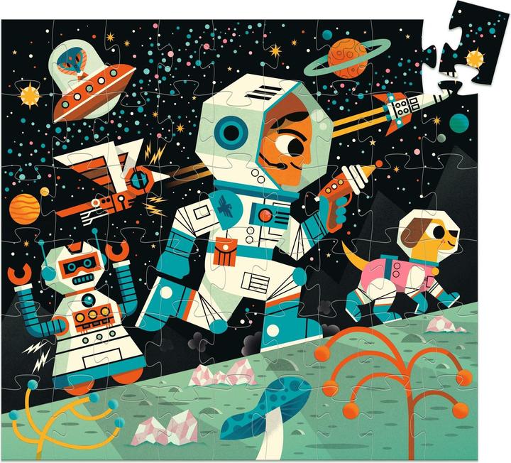 Produktbild Djeco Weltraumstation (54 Teile)