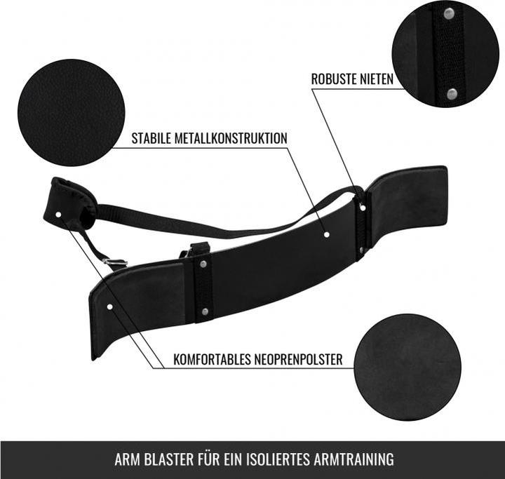 Actual product image Gorilla Sports Biceps Triceps Isolator