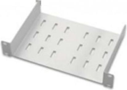 Ekivalan 25.40cm (10") shelf, 1U, 150 mm depth, grey