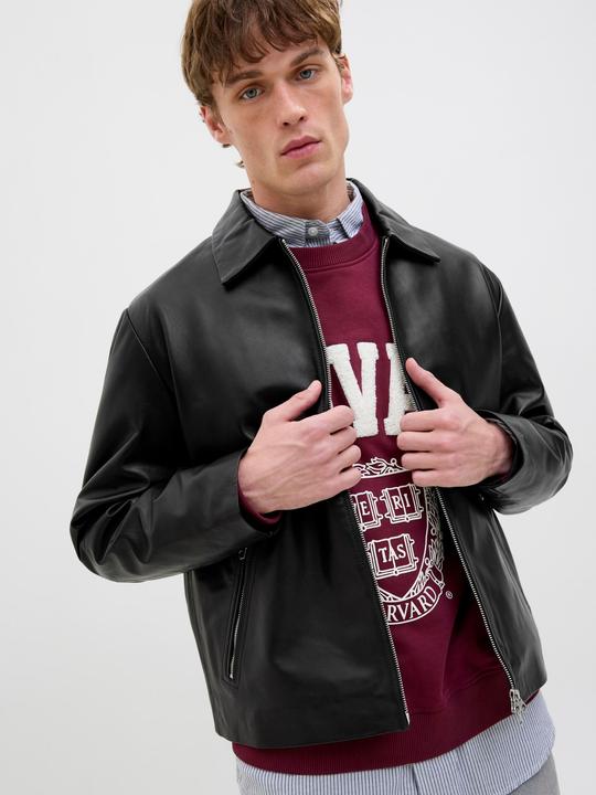 Produktbild Jack & Jones Lederjacke Lederjacke (XS)