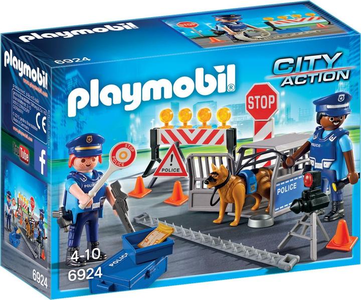 Actual product image Playmobil Police roadblock (6878, Playmobil City Action)