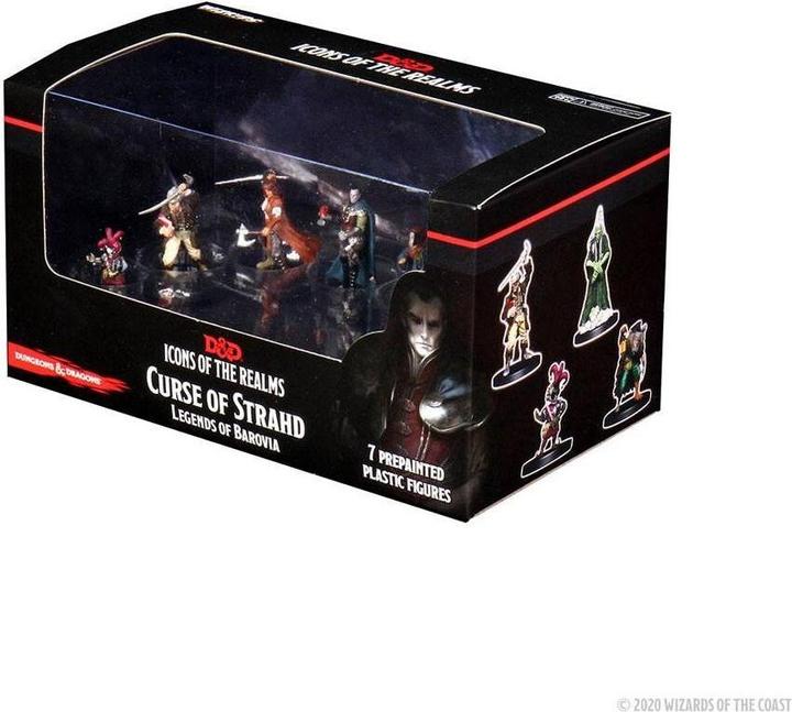 Actual product image Wizkids D&D Icons of the Realms : Curse of Strahd miniatures Legends of Barovia Premium Box Set