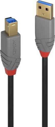 Actual product image Lindy USB/A-USB/B M-M (3 m, USB 3.0)