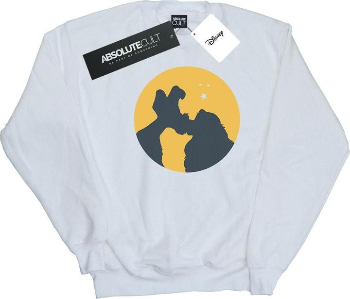 Actual product image Disney Boys Lady And The Tramp Moonlight Kiss Sweatshirt (116)