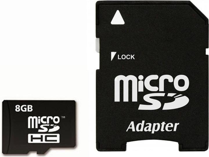 IMRO Micro SD card 8 GB - Memory card + adapter (8 GB, microSD)