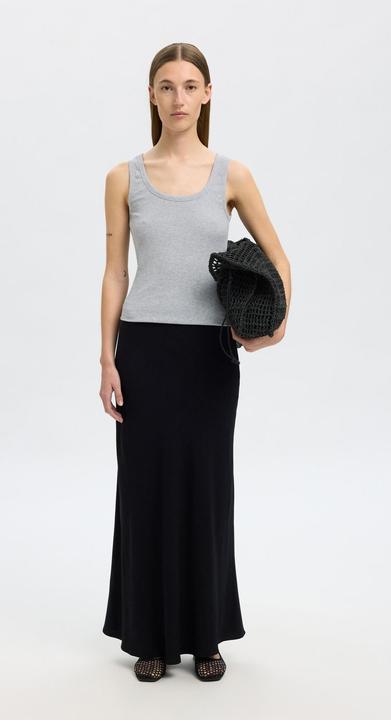 Actual product image Selected Femme Rippmuster Baumwoll Tanktop (XL)