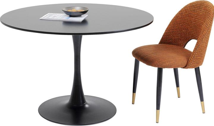 Actual product image Kare Design Tisch Schickeria Schwarz Ø110