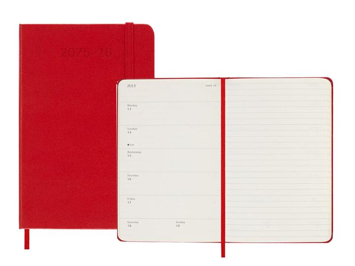 Produktbild Moleskine Schüleragenda Hard Cover Weekly Notebook (9 x 14 cm, Englisch)