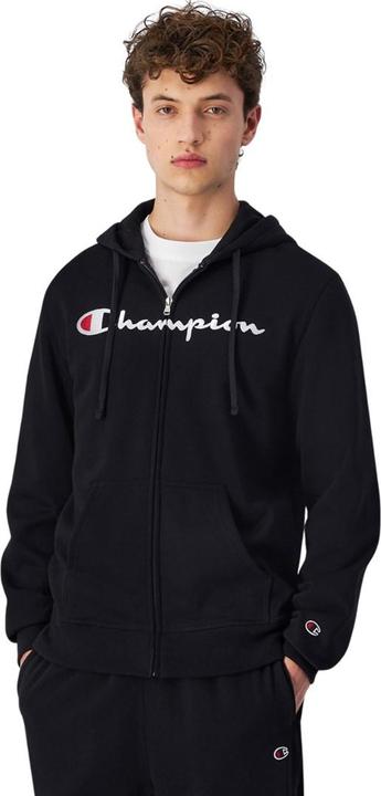 Image du produit Champion Bluza męska Full Zip Hoodie czarna 220255 KK001 XL (XL)
