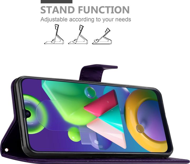 Produktbild Cadorabo Flower Book Cover (Samsung Galaxy M31)