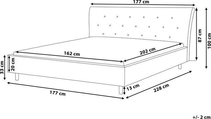 Actual product image Beliani Saverne (160 x 200 cm)