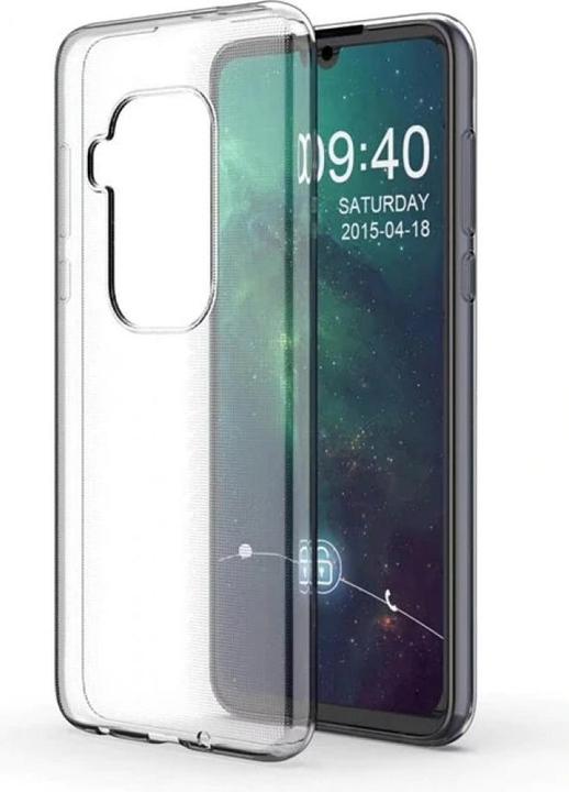 Actual product image Screenguard Motorola One Zoom Flexible TPU Clear Case (Motorola One Zoom)