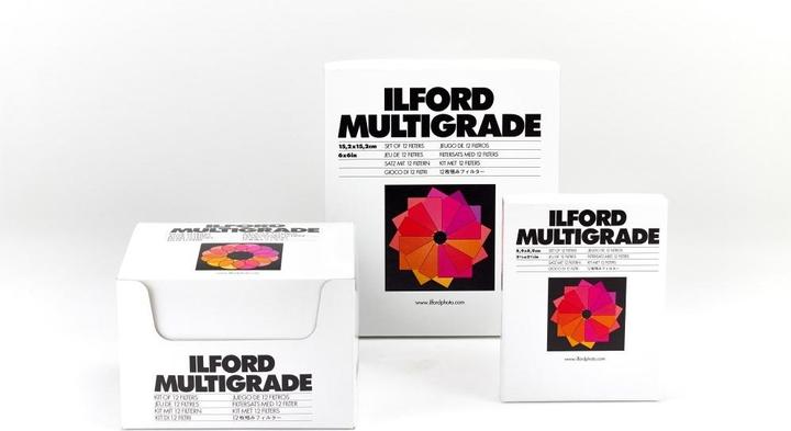 Actual product image Ilford MULTIGRADE Filterset Lens Kit (Contrast filter)