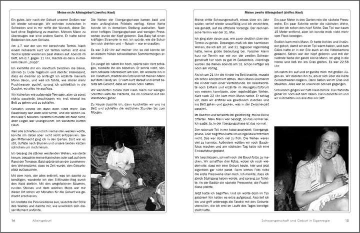 Produktbild Alleingeburt - Schwangerschaft und Geburt in Eigenregie (Deutsch, Sarah Schmid, 2014)