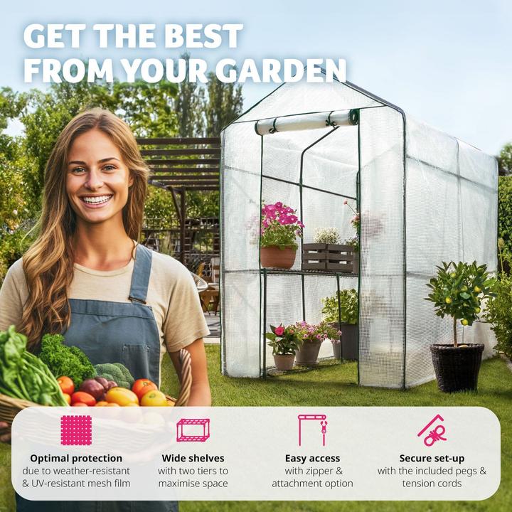 Produktbild tectake Gewächshaus