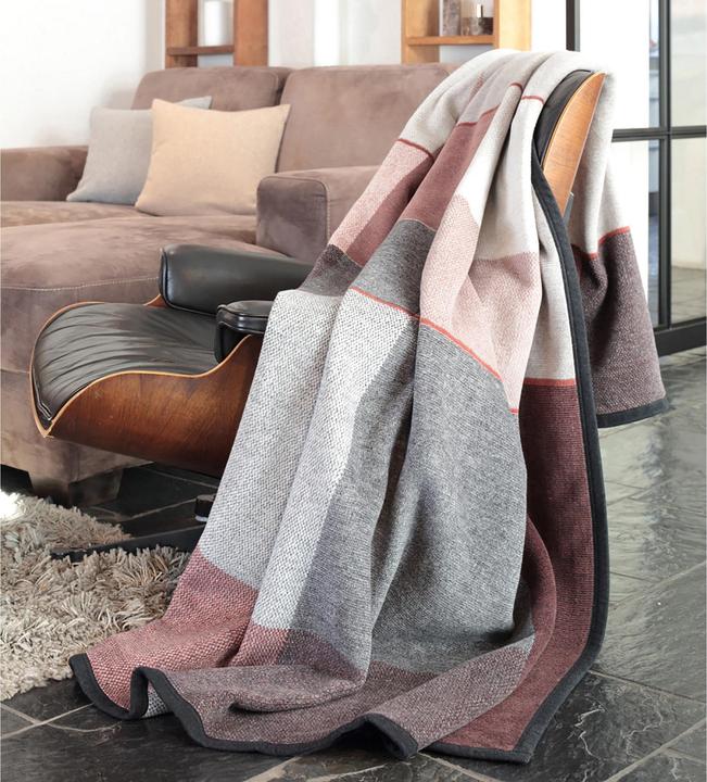 Actual product image Biederlack Living Blanket Grid (180 x 220 cm)
