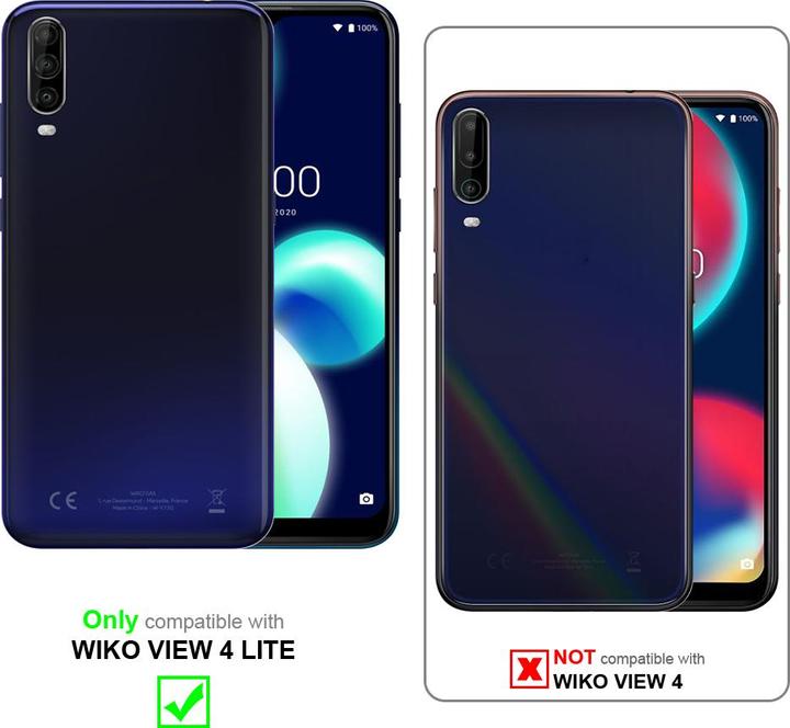 Actual product image Cadorabo Book Stand Case for WIKO VIEW 4 LITE (Wiko View 4 Lite)