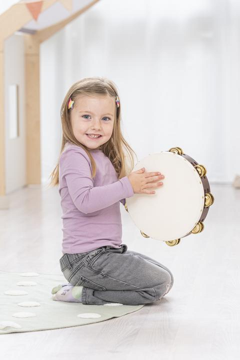 Actual product image Betzold Musik Tambourines with or without jingles (Timbrel)