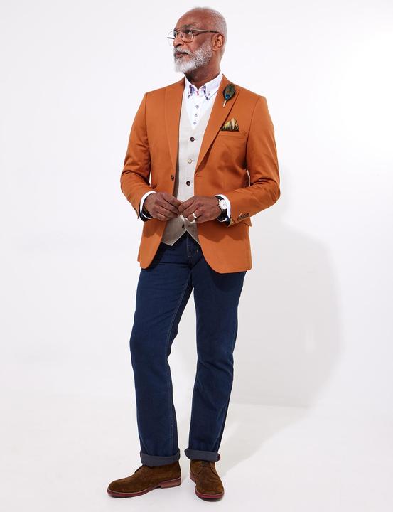 Actual product image Joe Browns Terracotta Blazer (38)
